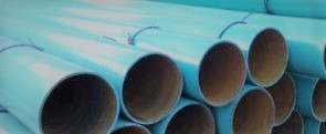 Painted welded threaded tubes