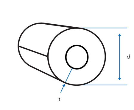 Seamless tubes (thickness from 1.5)